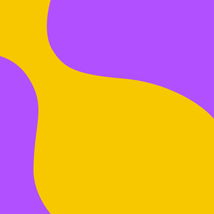 illustratie kegel in geel en paars