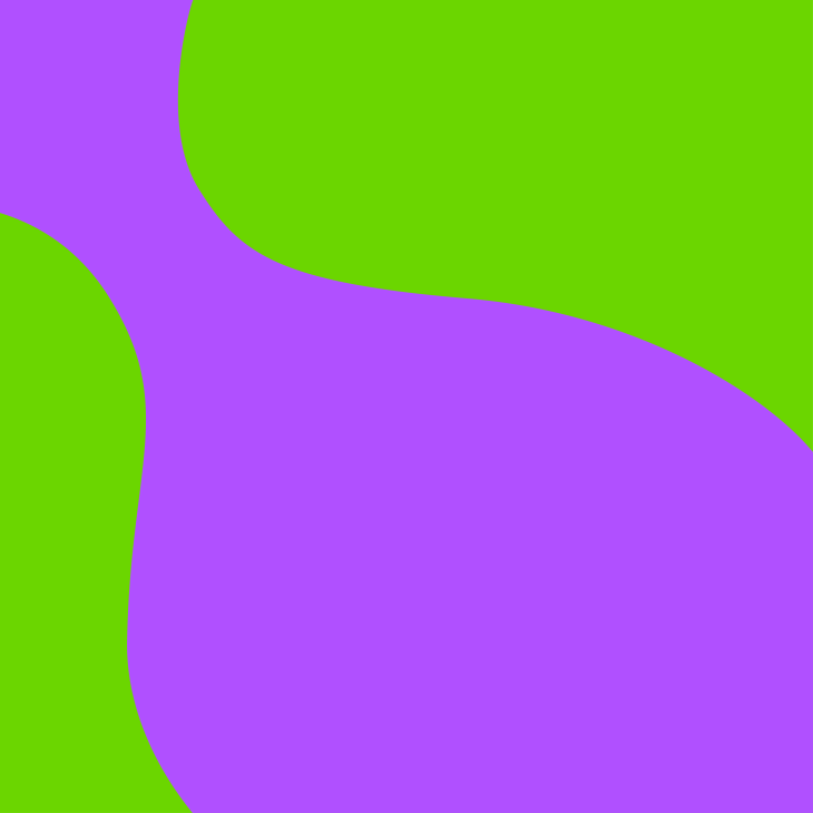 illustratie kegel in groen en paars