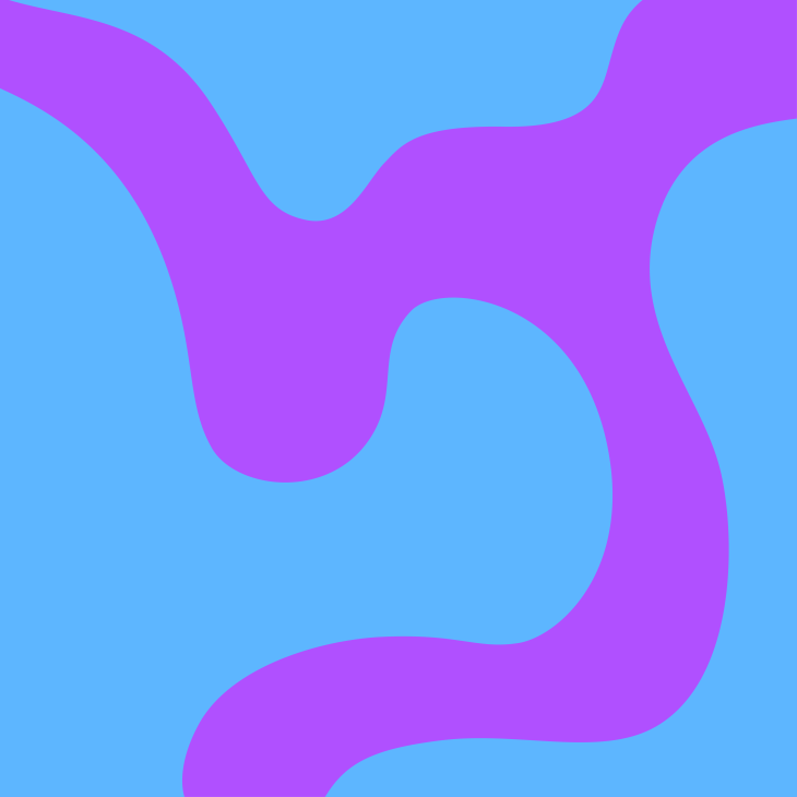 illustratie van kronkelvorm in paars en blauw