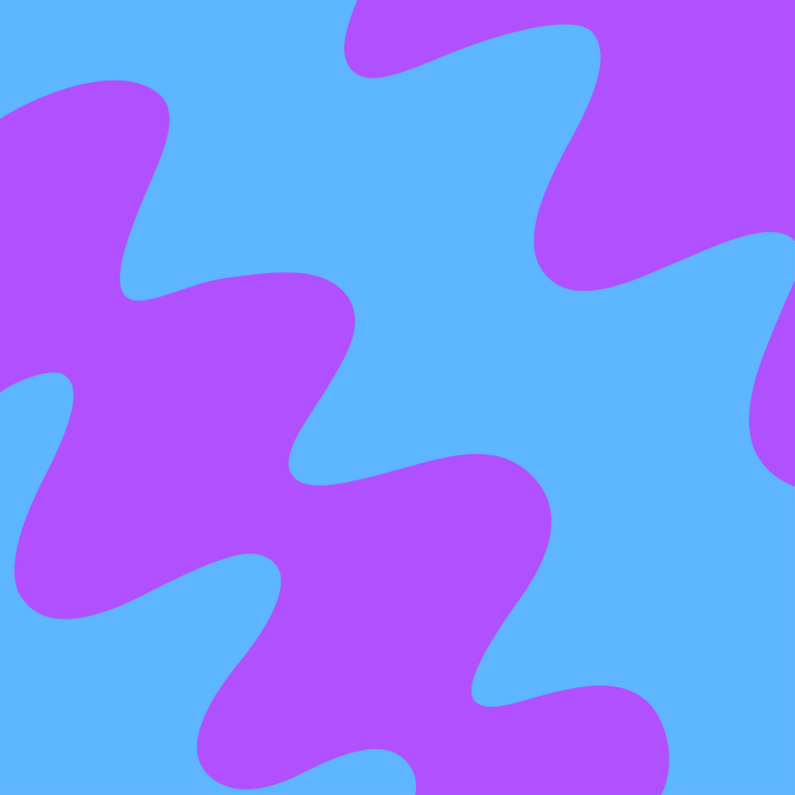 illustratie van diagonale kronkels in paars en blauw