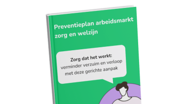 Groen boek met Preventieplan arbeidsmarkt zorg en welzijn